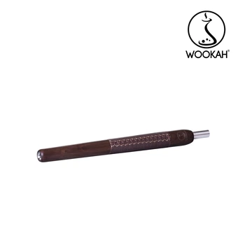 Мундштук для кальяна Wookah (Вука) Leather, Коричневий, Walnut