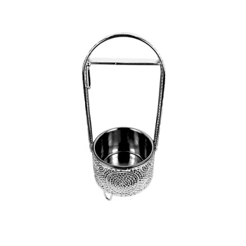 Корзина для угля Aztec Silver S