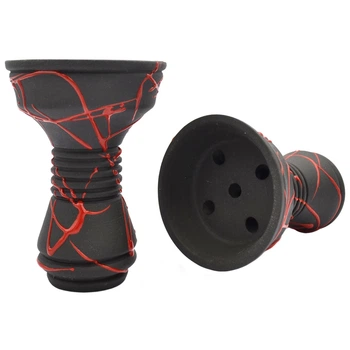 Чаша для кальяна Gusto Bowls Killa Bowls BLACK Glaze, Червоний