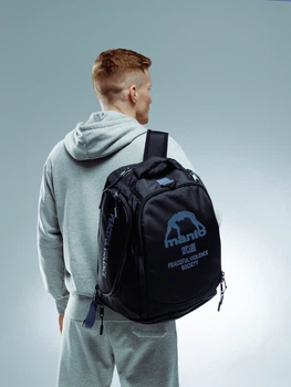Рюкзак MANTO convertible backpack SOCIETY medium black