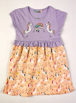 Плаття для дівчинки PATY KIDS Єдиноріг фіолетове 51364 92 см