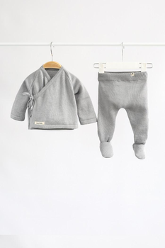 Дитячий набір для новонародженого MagBaby Lori 62 см (0-3м) Сірий