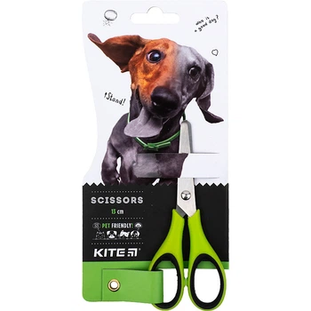 Ножиці дитячі Kite Dogs 13 см з гумовими вставками (K22-123)