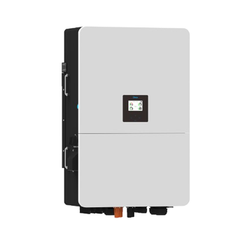 Гібридний інвертор 3-фазний Deye SUN-80K-SG02HP3-EU-EM6, 80 кВт, 160-1000 В, 6 MPPT, LCD дисплей, WiFi, White