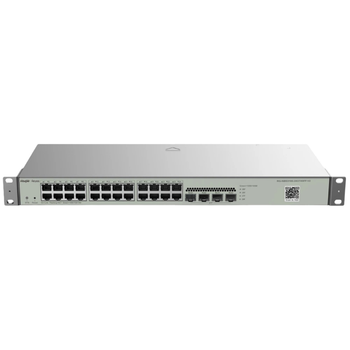 Коммутатор управляемый Ruijie Reyee RG-NBS3100-24GT4SFP-V2 24-портовый гигабитный L2 свитч с поддержкой VLAN и 4 SFP портами (99-00019851)