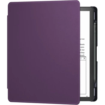 Чехол-книжка BeCover Smart Case для Amazon Kindle Scribe 10.2 фиолетовый из искусственной кожи с функцией Wake Sleep