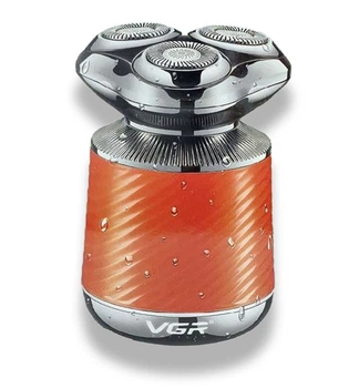 Електробритва 3 в 1 XPRO V-391 ORANGE, водонепроникна, LED-дисплей (46094-_669)