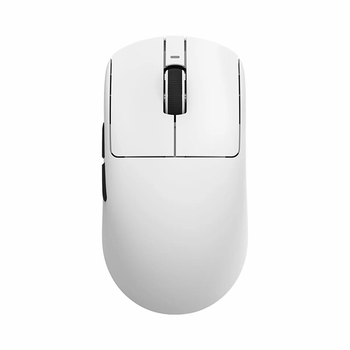 Игровая Мышь VGN VXE R1 PRO MAX Белая. Беспроводная 2.4G/Bluetooth/кабель. Батарея с Большой Емкостью. Сенсор PAW3395. 26000 DPI. 54 грамм легкая