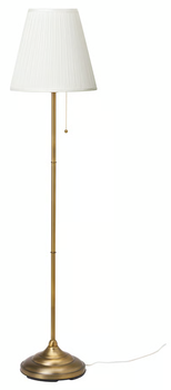 Lampa podłogowa IKEA ÅRSTID mosiądz/biały (003.213.17)