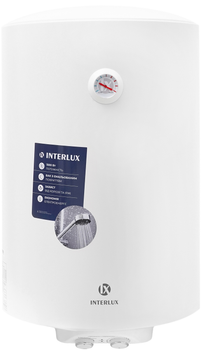 Водонагрівач INTERLUX IRWW-80MS (1500 Вт, 80 л, Мокрий ТЕН) 301460