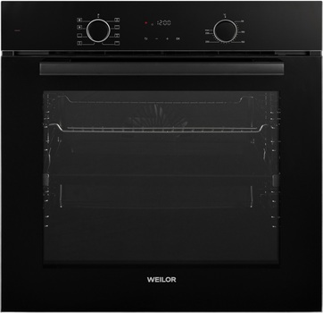 Духова шафа електрична WEILOR FDO6F82BK (73 л, 8 прогр., мех.-сенс.кер, дисплей) 311124