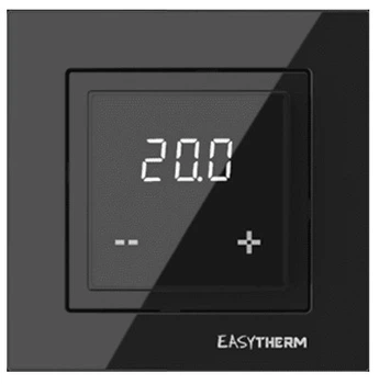 Терморегулятор Easytherm ET-35 з двома датчиками температури електронний 16А 3200Вт чорний 55524