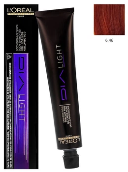 Фарба для волосся L’Oreal Professionnel Paris Dia Light 6.46 без аміаку 50 мл (3474637005191)