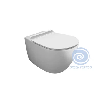 Унітаз підвісний Vignoni Green Vertigo VI 18VERT з кришкою soft-close VI18VERT-F85-VI004 SIMAS 29163