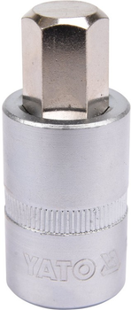 Головка YATO з викрутковою насадкою HEX 1/2" 14 мм 55 мм (YT-04387)