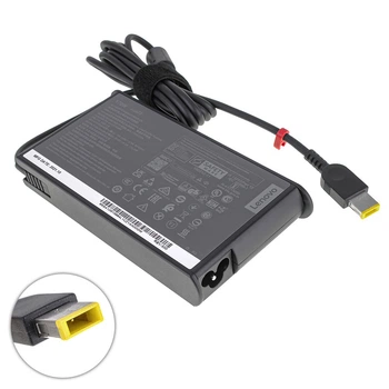 Блок живлення для ноутбука LENOVO 20V, 8.5A, 170W, SLIM, USB+pin (Square 5 Pin DC Plug), black (5A10J75115) (без кабеля!) (2231023)