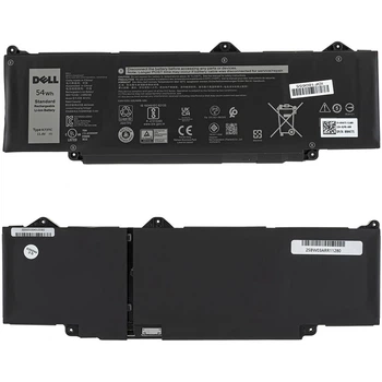 Оригінальна батарея для ноутбука DELL R73TC (Precision 3590, 3480, 3490) — 11.4V, 54Wh, чорна