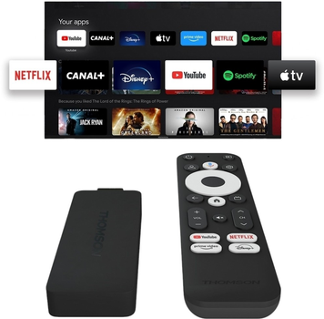 Медіаплеєр Thomson Streaming Stick 4K UHD (9120106661682) Медіаплеєр Thomson Streaming Stick 4K UHD (9120106661682)