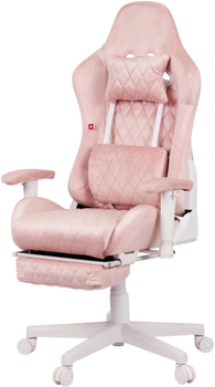 Кресло геймерское АКЛАС Харли R OT-R299H розовое