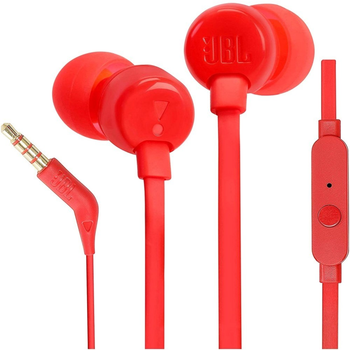 Навушники JBL T110 Red (JBLT110RED)