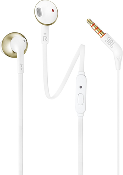 Słuchawki JBL T205 Champagne Gold (JBLT205CGD)