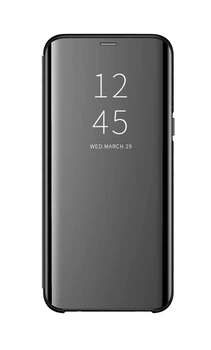 Чехол-книжка Logarm&nbsp;View Mirror для Xiaomi Redmi 8a Черный Без бренда