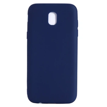 Чехол Logarm TPU Matte для Samsung J730 Galaxy J7 2017 Синий Без бренда