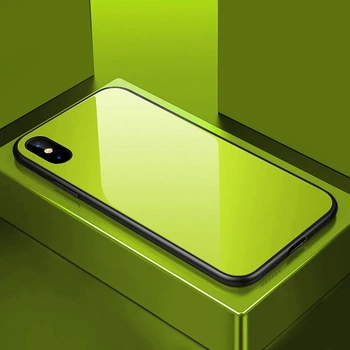 Панель Logarm Glass для iPhone 10 (X) / iPhone XS (Желтый) Без бренда