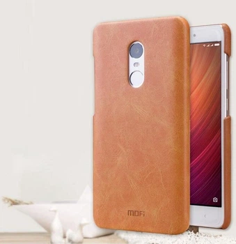 Чехол MOFI Back для Xiaomi Redmi Note 4 Коричневый