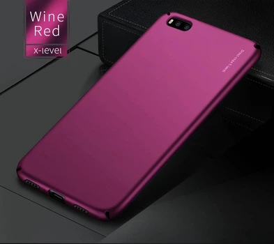Чехол X-level Knight для Xiaomi Mi Note 3 Бордовый