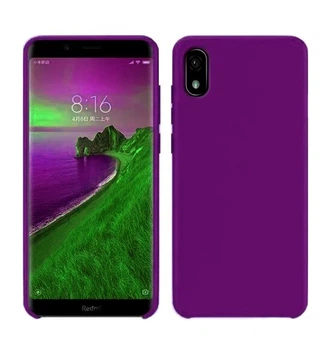 Защитный чехол Logarm Original Liquid Case для Xiaomi Redmi 7A Фиолетовый Без бренда