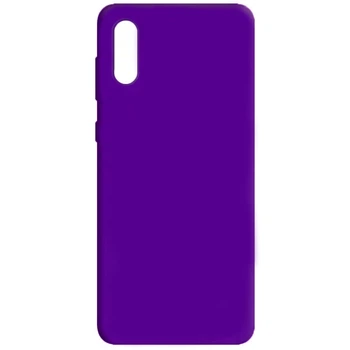 Чехол Logarm TPU Softon для Samsung A022F Galaxy A02 Фиолетовый Без бренда