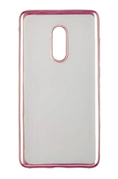 TPU чехол Logarm Electro-plating для Xiaomi Redmi Note 4X / Redmi Note 4 Розовый Без бренда