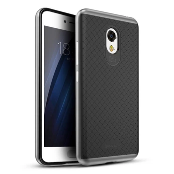 Чехол iPaky TPU+PC для Meizu M3 / M3 mini / M3s Черный / Серебристый