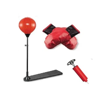 Боксерский набор Sport Set ZG 0-468 груша перчатки насос. Black and Red (163053)