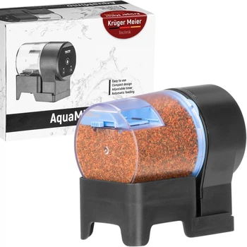 Автоматическая кормушка для аквариума Kruger Meier AquaMinio 250 с двумя камерами, питанием от батареек