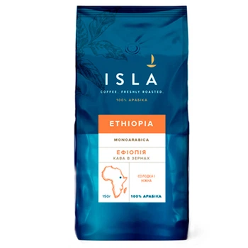 Кофе ISLA Monoarabica Эфиопия в зернах 150 г