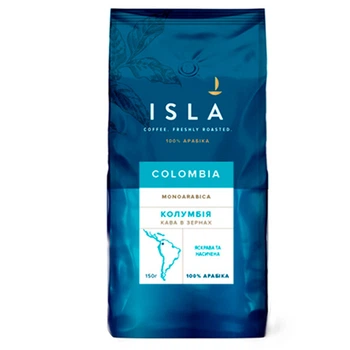 Кофе ISLA Monoarabica Колумбия Нариньо в зернах 150 г