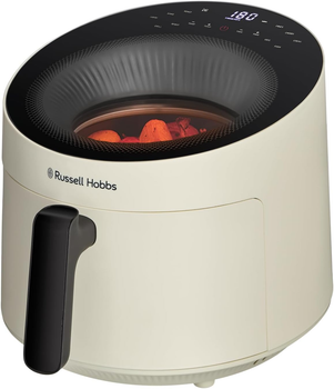 Мультипечь Russell Hobbs Satisfry Panoramic- 1500Вт, чаша-5л, сенсорне управл., 10 авто. программ, пластик/стекло, кремовый
