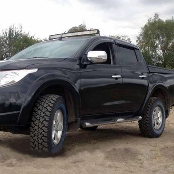 Дефлекторы окон (ветровики) на Fiat Fullback (2016) 4 шт. HIC, M53-IJ
