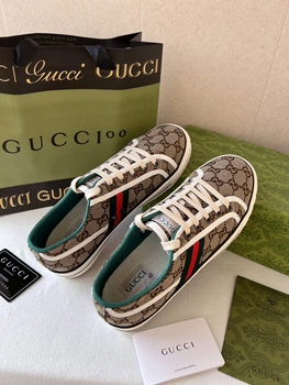 Кеді чоловічі з логотипом Gucci 42 (26,5 см)