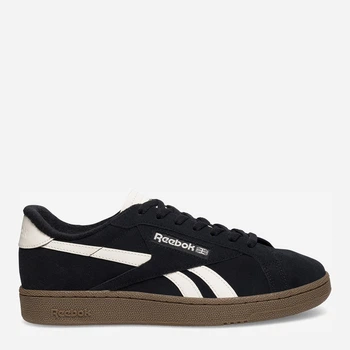 Мужские кеды замшевые низкие Reebok Club C Grounds 100033053 5905588484295 45 (11.5US) 29.4 см Черные (5905588484318)
