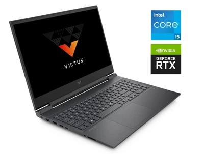 Игровой ноутбук HP Victus 16-d0013dx / 16.1" (1920x1080) IPS / Intel Core i5-11400H (6 (12) ядер по 2.7 - 4.5 GHz) / 24 GB DDR4 / 1000 GB SSD / nVidia GeForce RTX 3050, 4 GB GDDR6, 128-bit / WebCam / Win 11 Home б/у