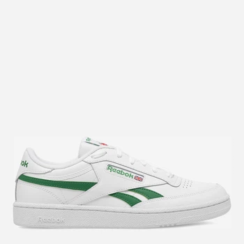 Мужские кеды кожаные низкие Reebok Club C Revenge 100032882 5905588458234 44 (10.5US) 29.1 см Белые (5905588458319)