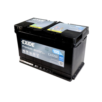 Автомобильный аккумулятор EXIDE Premium 105Аh 850A R+ EA1050