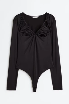 Боді H&M 271124474 S Чорний