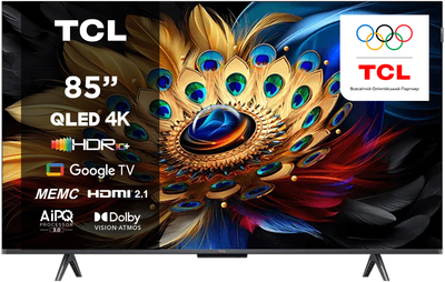 Telewizor TCL QLED 85" 85C655