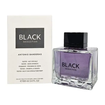 Туалетная вода для мужчин Antonio Banderas Seduction Black Tester 100 ml