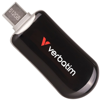 Pamięć USB USB Verbatim Plectra 512GB USB Type-C Black (0023942302278)