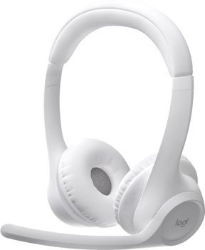 Słuchawki Logitech ZONE 300 Bluetooth Off-White (981-001412)